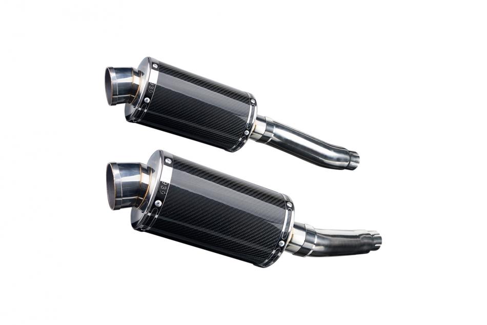 YAMAHA TRX850 1995-1999 Echappement Silencieux 225mm Ovale Carbone PISTE