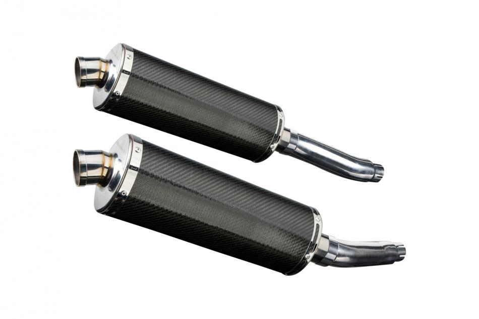 YAMAHA TRX850 1995-1999 Echappement Silencieux 350mm Ovale Carbone