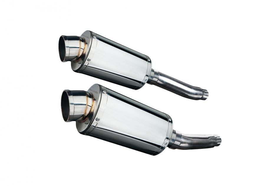 YAMAHA TRX850 1995-1999 Echappement Silencieux 225mm Ovale Inox PISTE