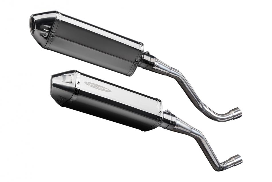 YAMAHA XT660X XT660R 2004-2016 Echappement Silencieux 320mm Tri-Ovale Inox