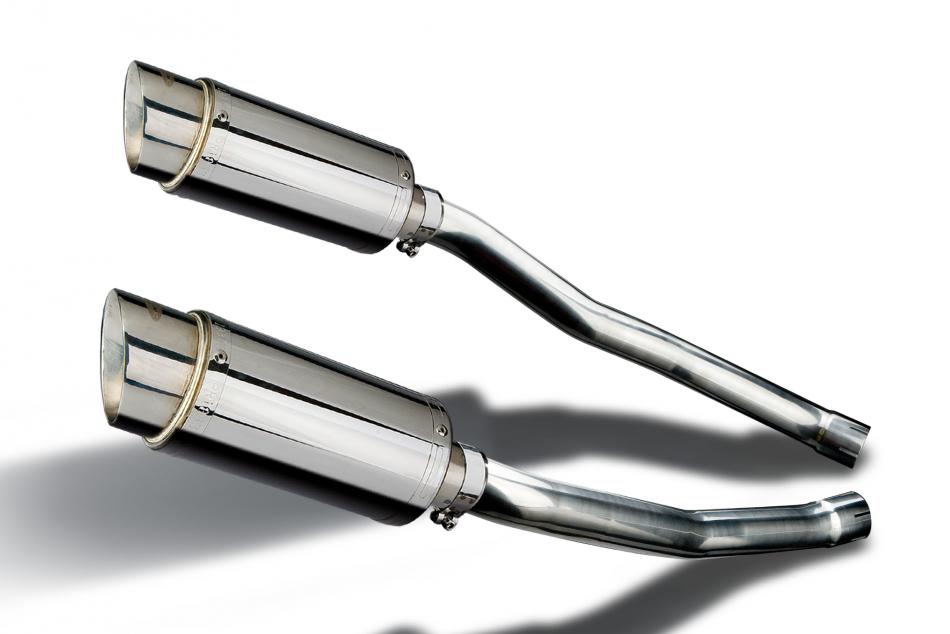 KAWASAKI ZZR1400 NINJA 2008-2011 Echappement Silencieux 200mm Rond Inox PISTE