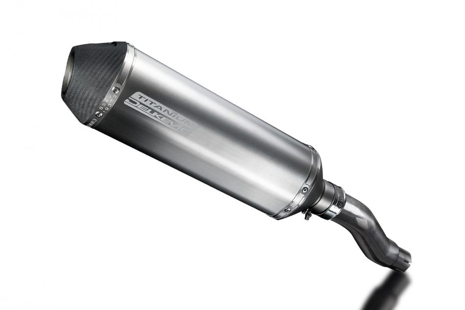KAWASAKI NINJA 300 2013-2018 Echappement Silencieux 343mm X-Ovale Titane