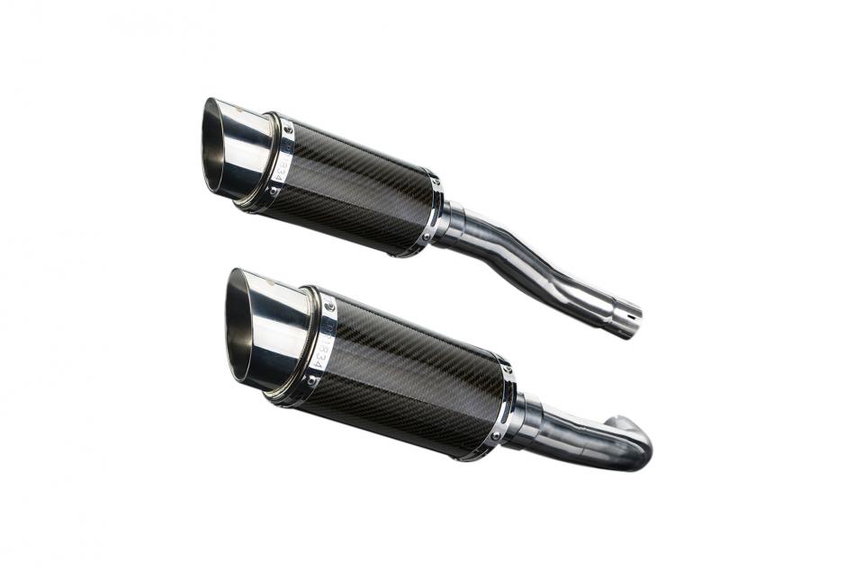 YAMAHA YZFR1 YZF-R1 2004-2006 Echappement DECAT Pot 200mm Rond Carbone PISTE