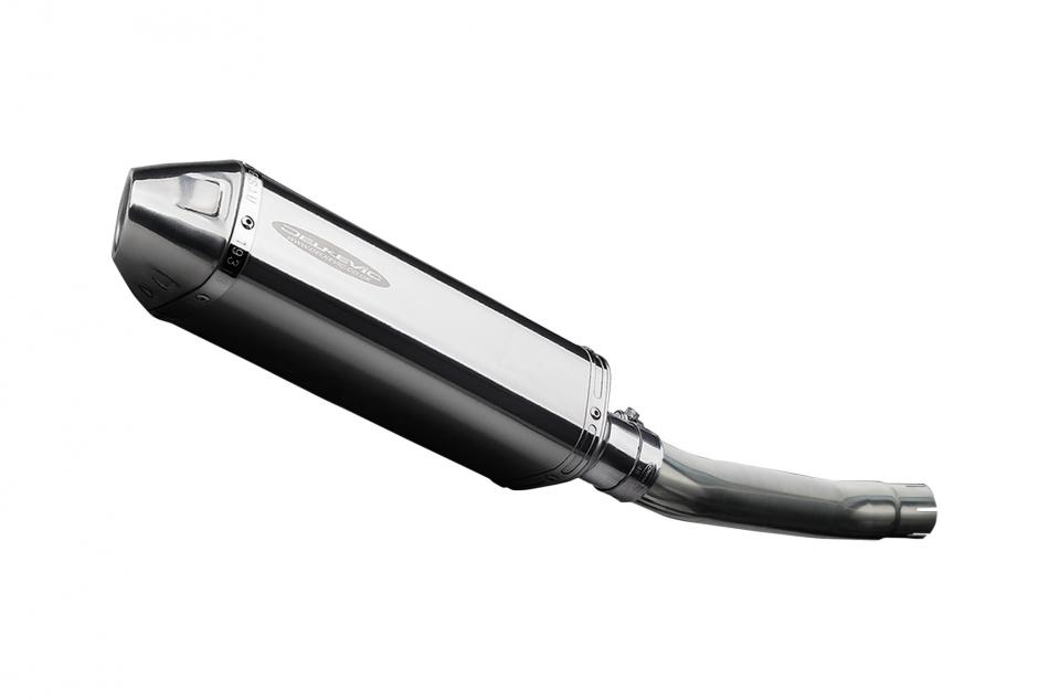 SUZUKI GS500E GS500F 1989-2009 Echappement Silencieux 320mm Tri-Ovale Inox