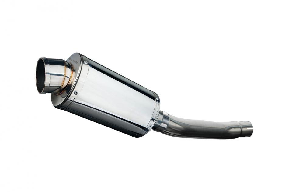 Suzuki GS500E GS500F 1989-2009 Echappement KIT-Silencieux 225mm Ovale Inox