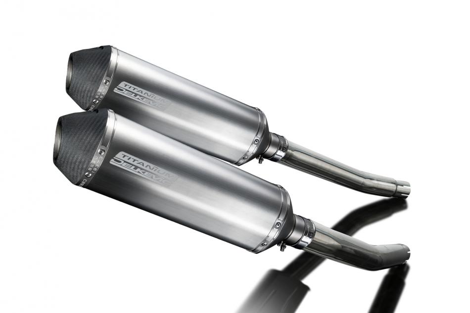 SUZUKI GSX1300R HAYABUSA 2008-2019 Echappement Silencieux 343mm X-Ovale Titane