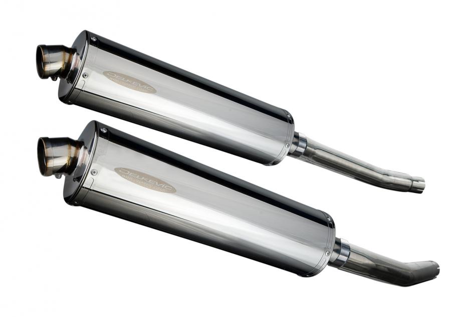 SUZUKI GSX1300R HAYABUSA 2008-2019 Echappement Silencieux 450mm Ovale Inox