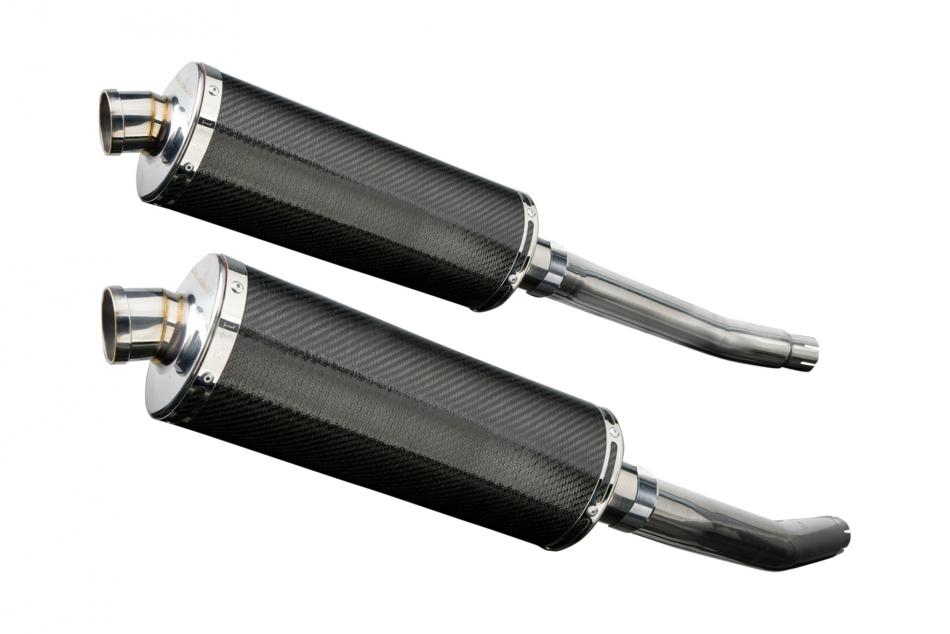 SUZUKI GSX1300R HAYABUSA 2008-2019 Echappement Silencieux 350mm Ovale Carbone