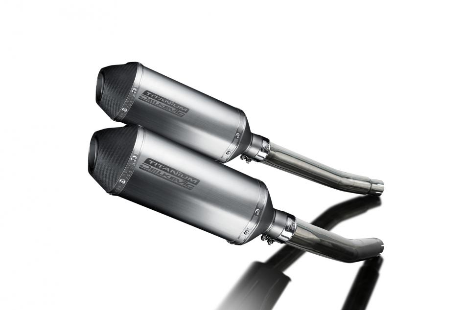 SUZUKI GSX1300R HAYABUSA 2008-2019 Echappement Silencieux 260mm X-Ovale Titane