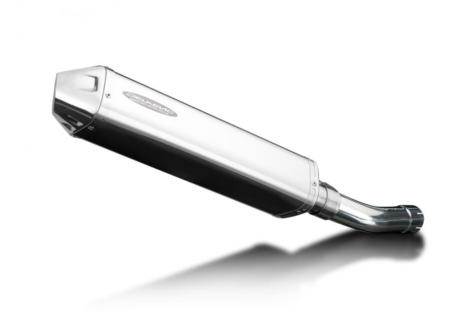 Suzuki GSF650 Bandit 2007-2014 Echappement KIT-Silencieux 420mm Tri-Ovale Inox