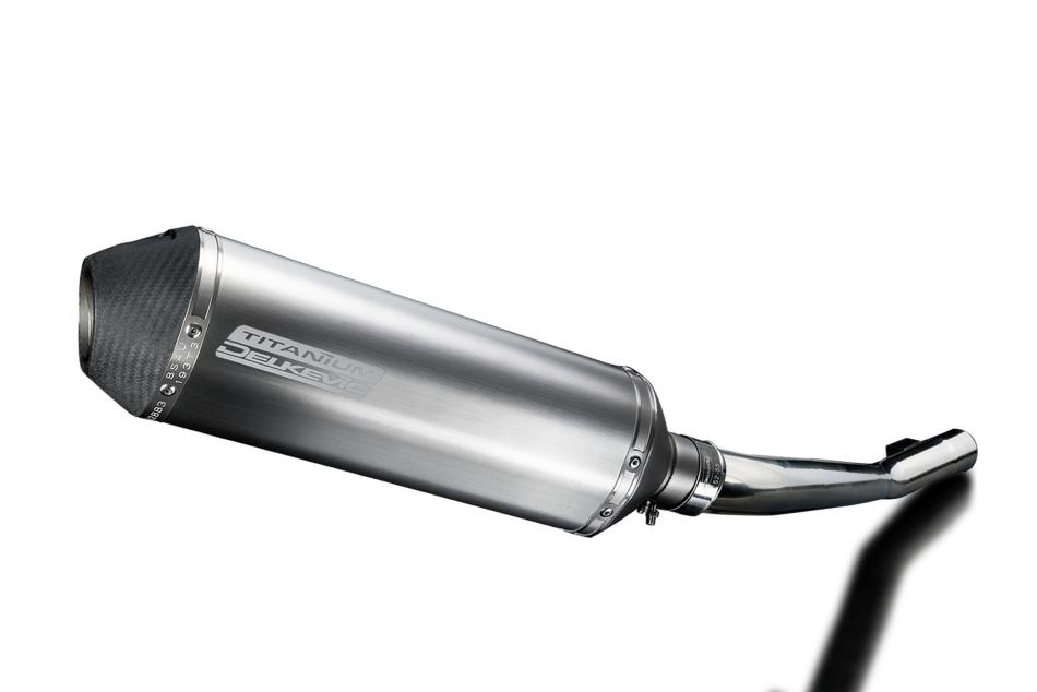 SUZUKI GSF650 BANDIT 2005-2007 Echappement Silencieux 343mm X-Ovale Titane