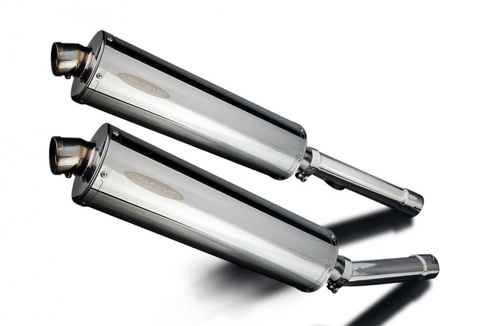 HONDA CB1100SF X-11 1999-2002 Echappement Silencieux 450mm Ovale Inox