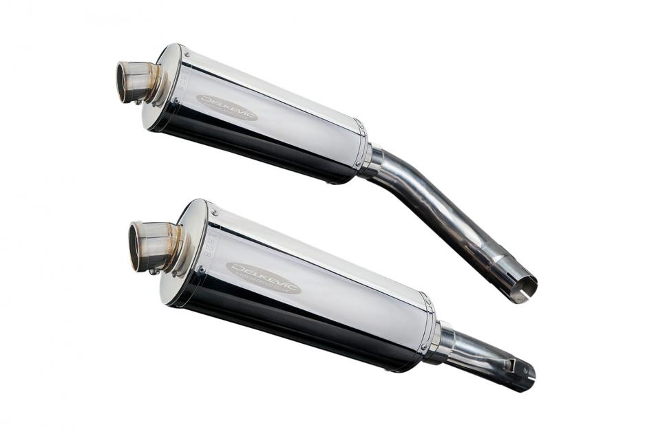 YAMAHA YZF-R1 YZFR1 2009-2014 Echappement Silencieux 350mm Ovale Inox