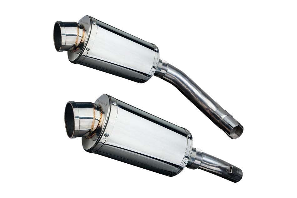 YAMAHA YZFR1 YZF-R1 2009-2014 Echappement Silencieux 225mm Ovale Inox PISTE