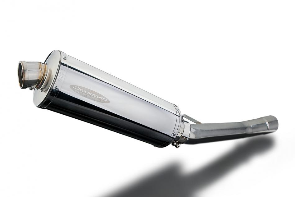 SUZUKI GSX750F SPORTS 1998-2006 Echappement Silencieux 350mm Ovale Inox