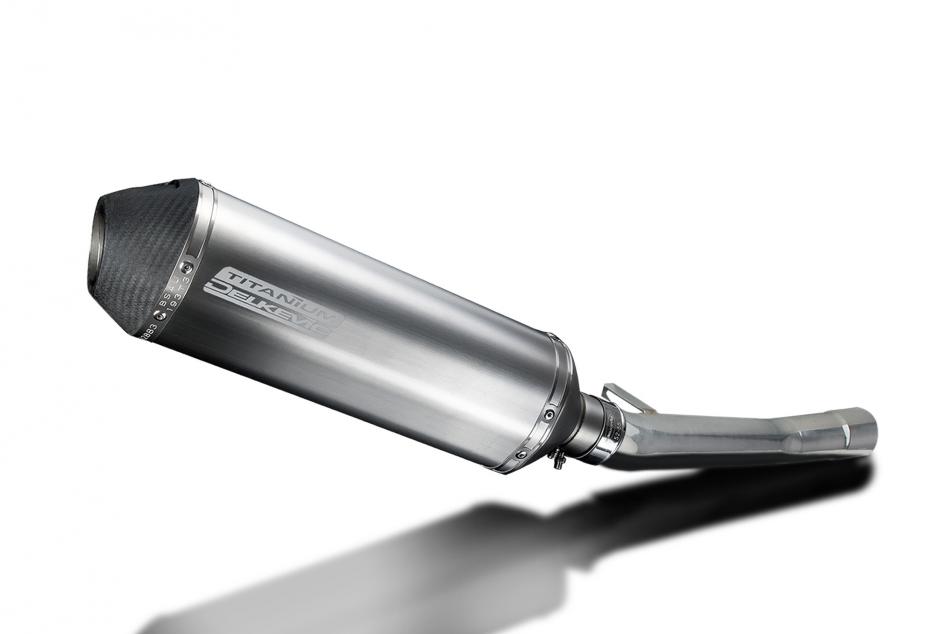 SUZUKI GSX750F SPORTS 1998-2006 343mm Echappement Silencieux X-Ovale Titane