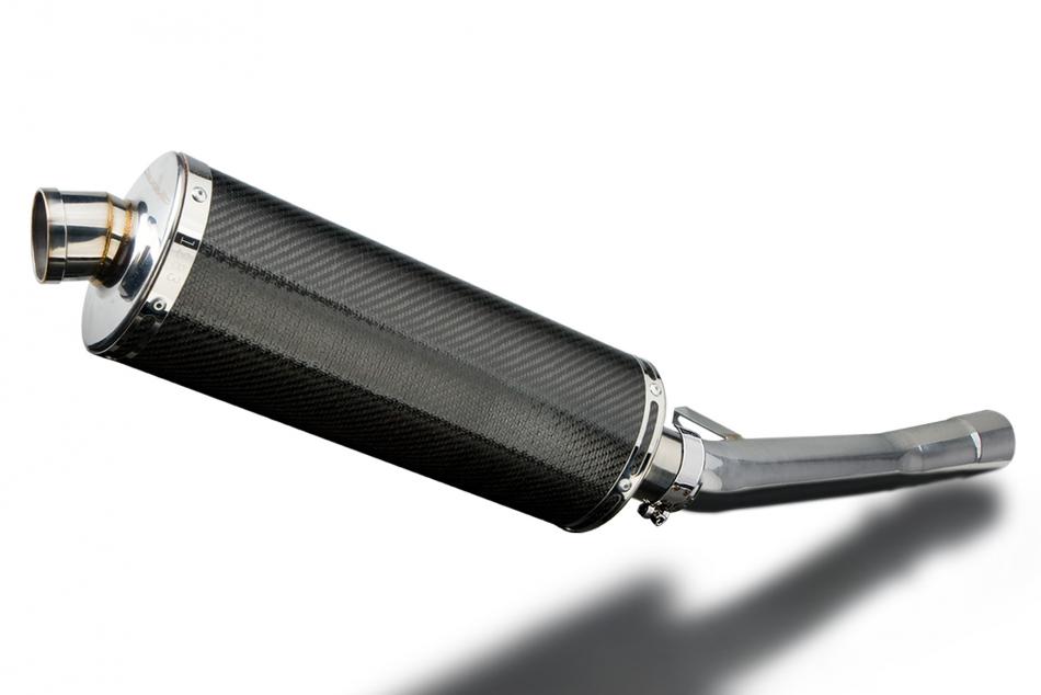 SUZUKI GSX750F SPORTS 1998-2006 Echappement Silencieux 350mm Ovale Carbone