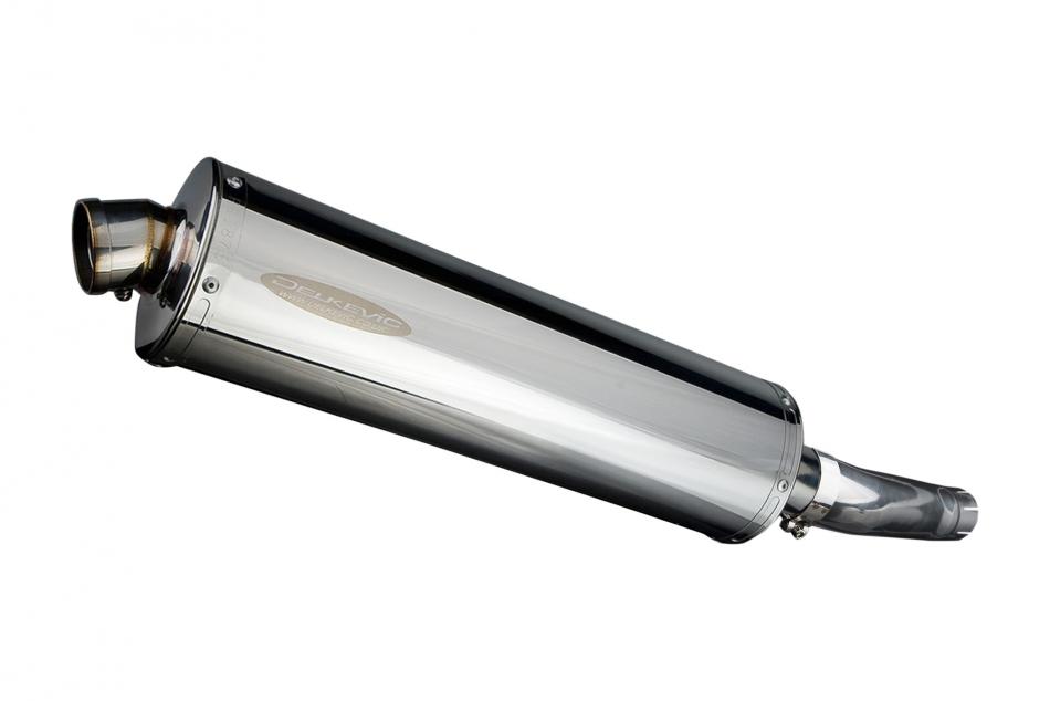 SUZUKI GSXR750 GSX-R750 2008-2010 Echappement Silencieux 450mm Ovale Inox