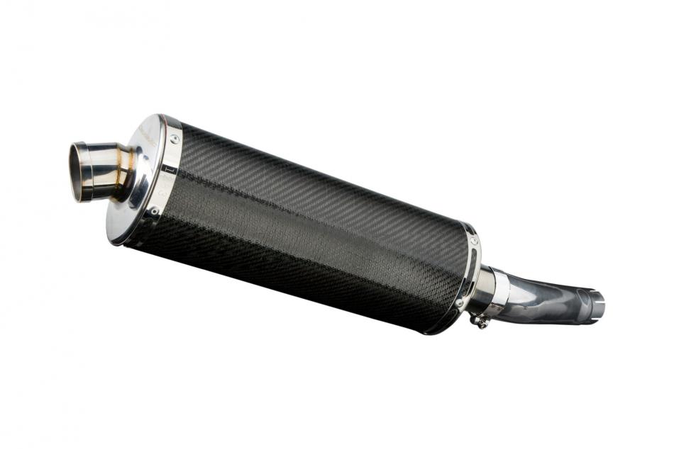 SUZUKI GSXR750 GSX-R750 2008-2010 Echappement Silencieux 350mm Ovale Carbone