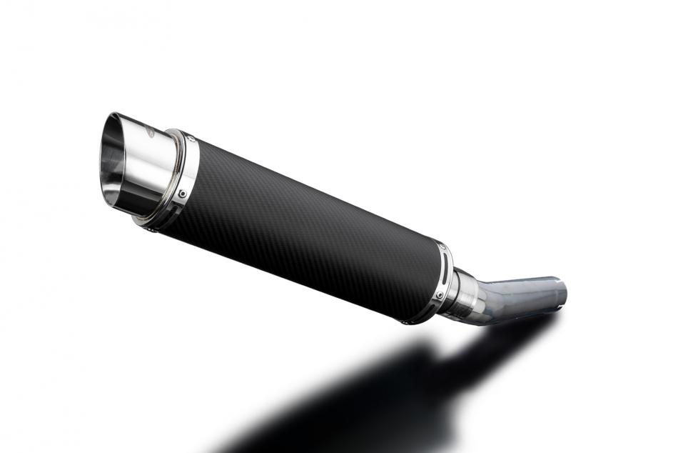 HONDA CBR600F 1991-1998 Echappement Silencieux 350mm Rond Carbone