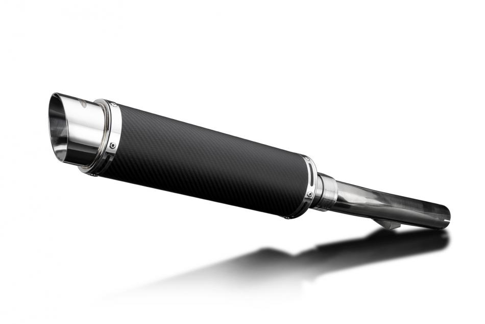 HONDA CBR600F 1999-2000 Echappement Silencieux 350mm Rond Carbone