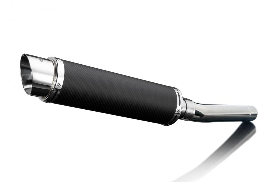 KAWASAKI ZX9R NINJA 1994-1997 Echappement Silencieux 350mm Rond Carbone