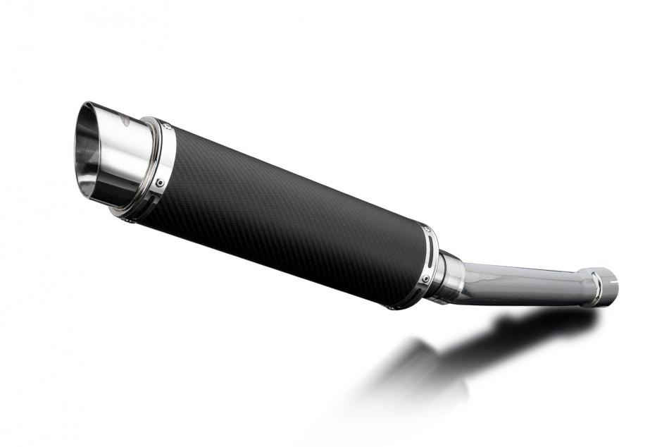 YAMAHA FZS1000 FAZER 2000-2005 Echappement Silencieux 350mm Rond Carbone