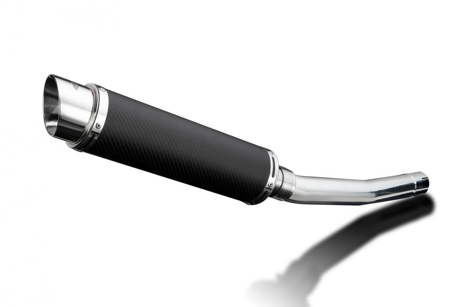 Yamaha YZF-R6 R6 1998-2002 5EB Echappement KIT-Silencieux 350mm Rond Carbone