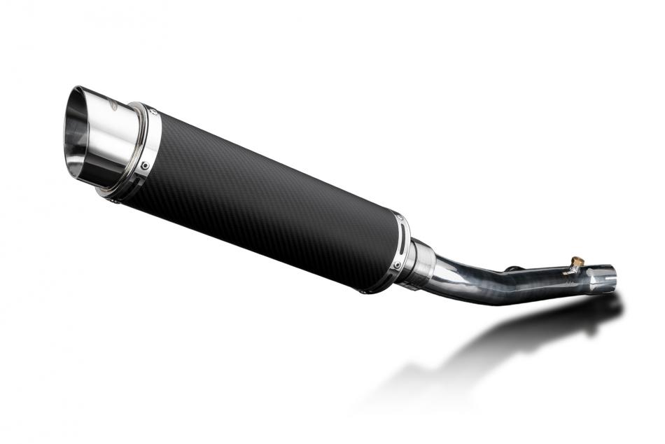 HONDA CBR600F SPORT 2001-2007 Echappement Silencieux 350mm Rond Carbone