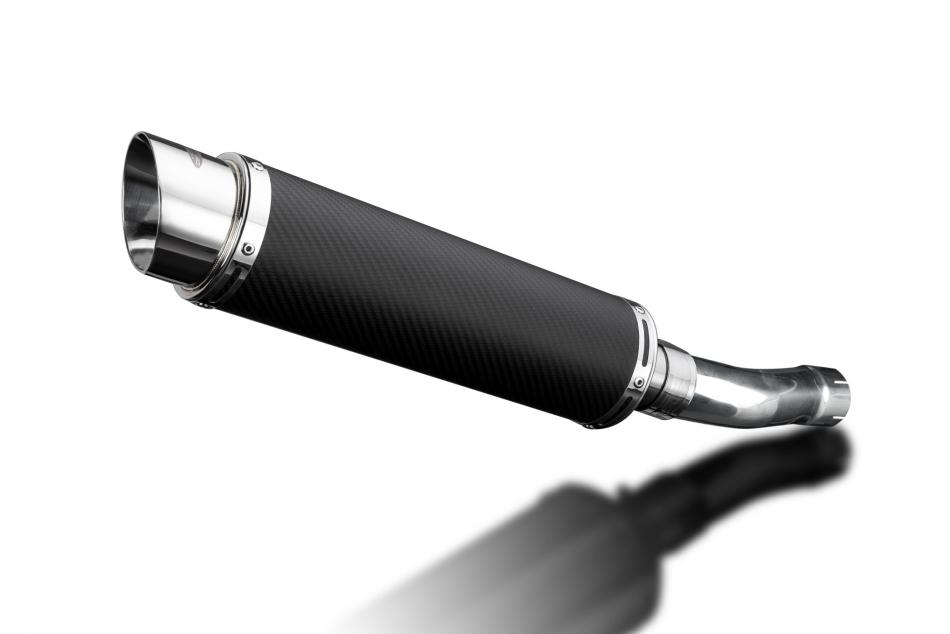 YAMAHA XJR1300 2007-2017 Echappement KIT-Silencieux 350mm Rond Carbone