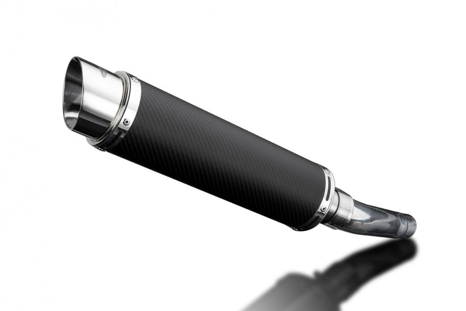SUZUKI GSXR600 2008-2010 Echappement Silencieux 350mm Rond Carbone