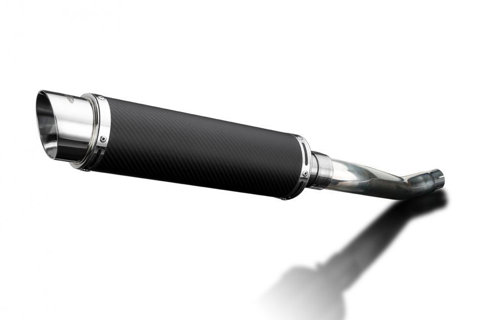 YAMAHA TDM850 1991-2001 Echappement Silencieux 350mm Rond Carbone