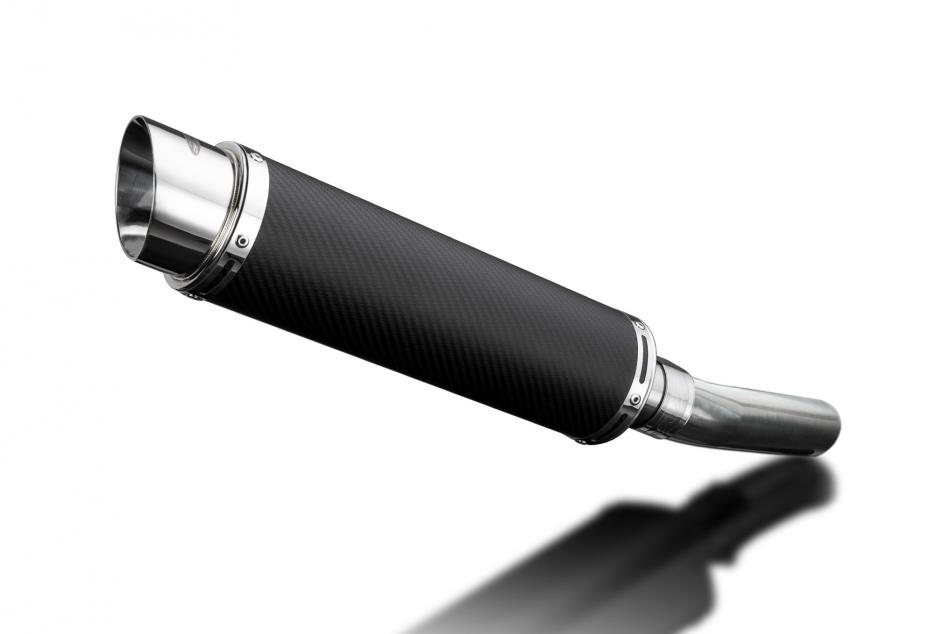 Kawasaki 1000 Versys 2010-2014 Echappement KIT-Silencieux 350mm Rond Carbone