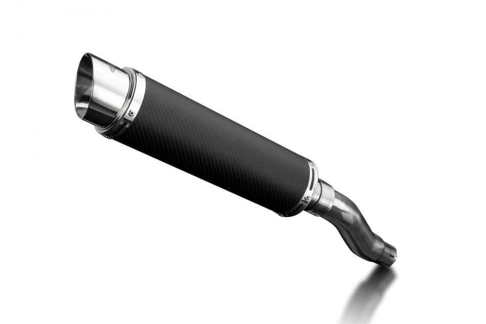 KAWASAKI NINJA 300 2013-2018 Echappement Silencieux 350mm Rond Carbone