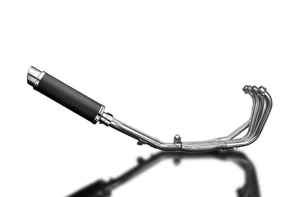 HONDA CBR600F 1991-1998 Echappement Complet 4-1 Silencieux 350mm Rond Carbone