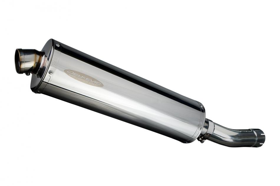 SUZUKI GSX1250 FA 2010-2016 Echappement Silencieux 450mm Ovale Inox