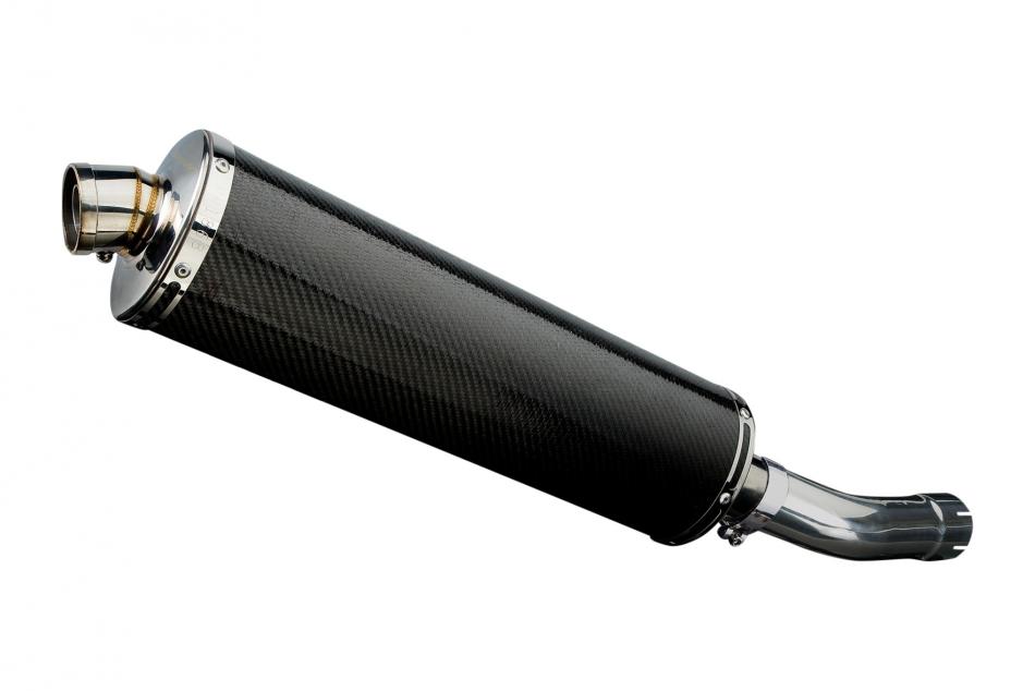 SUZUKI GSX1250 FA 2010-2016 Echappement Silencieux 450mm Ovale Carbone