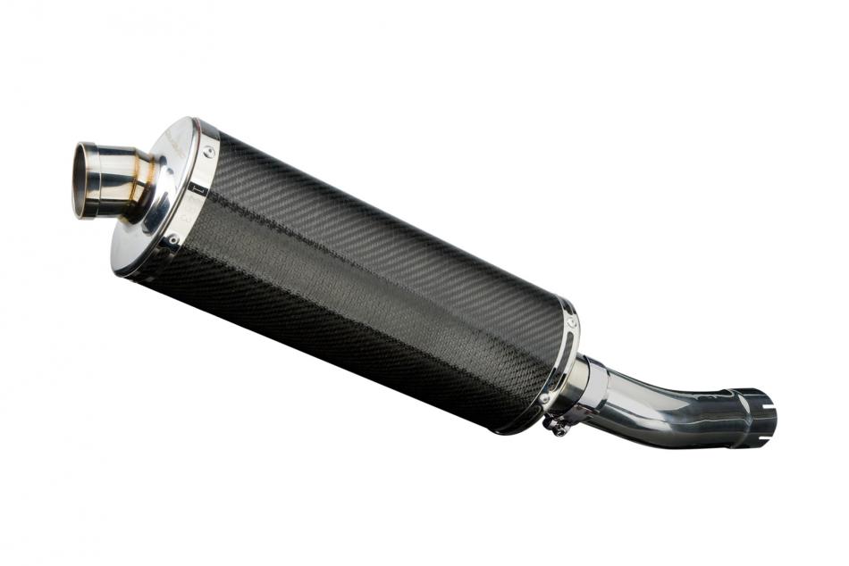 SUZUKI GSX1250 FA 2010-2016 Echappement Silencieux 350mm Ovale Carbone