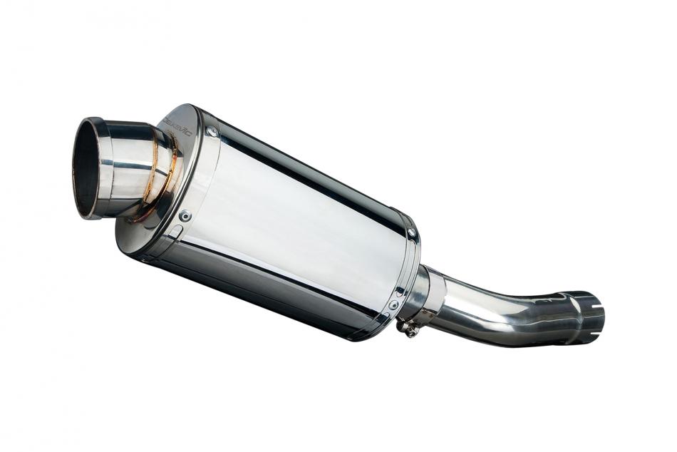 SUZUKI GSX650 F 2007-2016 Echappement Silencieux 225mm Ovale Inox PISTE