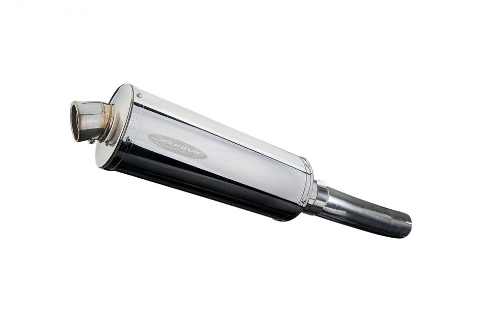 HONDA CBF500 2004-2008 Echappement Silencieux 350mm Ovale Inox