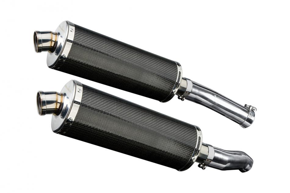 KAWASAKI Z1000SX ABS 2010-2019 Echappement Silencieux 350mm Ovale Carbone