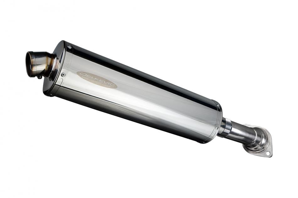 HONDA VFR750 1990-1993 Echappement Silencieux 450mm Ovale Inox