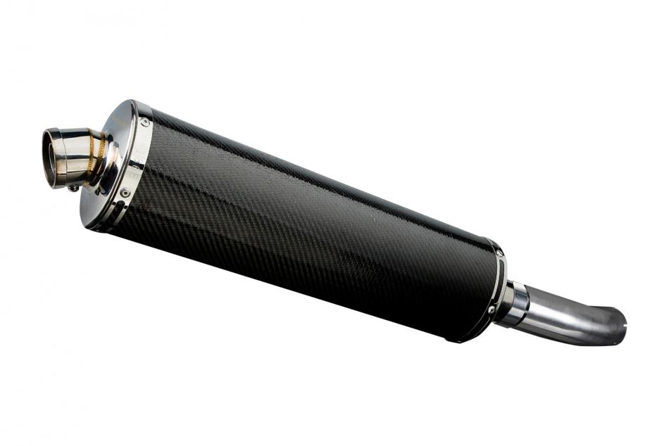 SUZUKI GSX-S750 GSR750 2011-2019 Echappement Silencieux 450mm Ovale Carbone