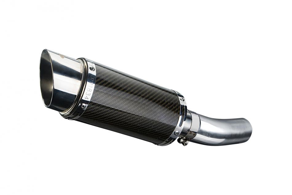 KAWASAKI ZX6R Ninja 636 09-17 Echappement Silencieux 200mm Rond Carbone (PISTE)