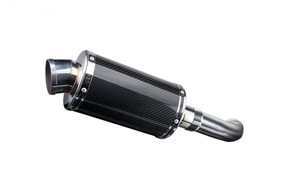 BMW F800S F800ST 2006-2014 Echappement Silencieux 225mm Ovale Carbone PISTE