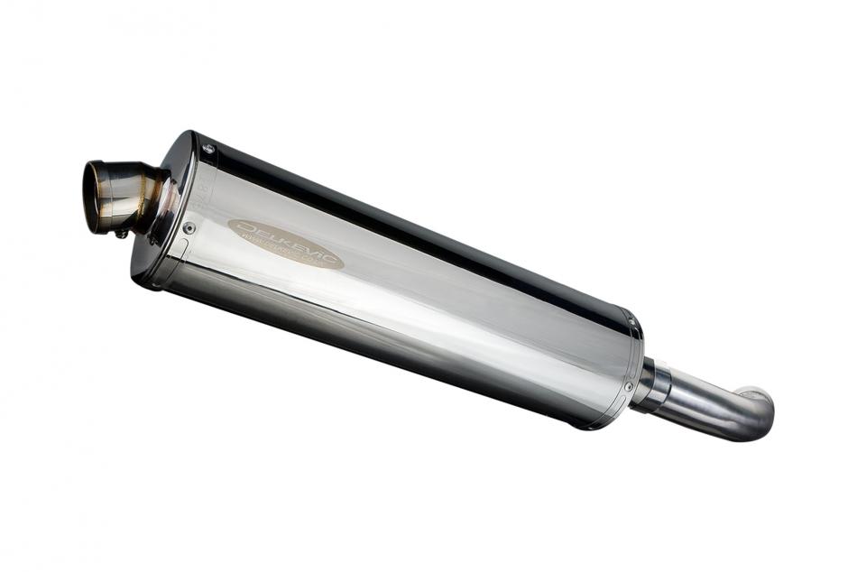 BMW F800S F800ST 2006-2014 Echappement Silencieux 450mm Ovale Inox