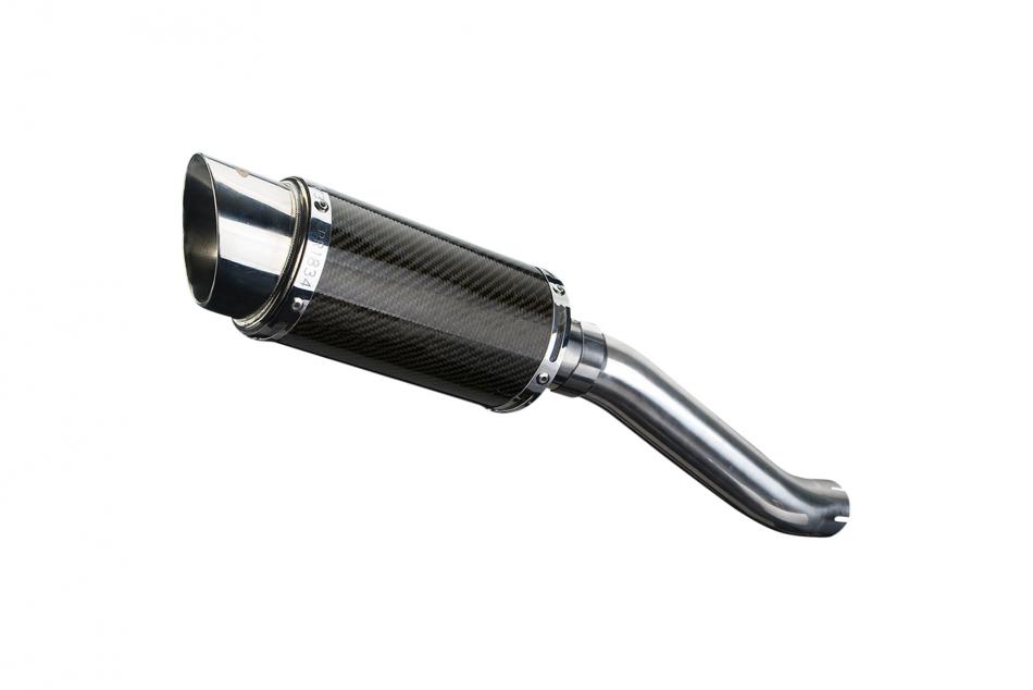 KAWASAKI ZX10R Ninja 2004-05 Echappement Silencieux 200mm Rond Carbone PISTE