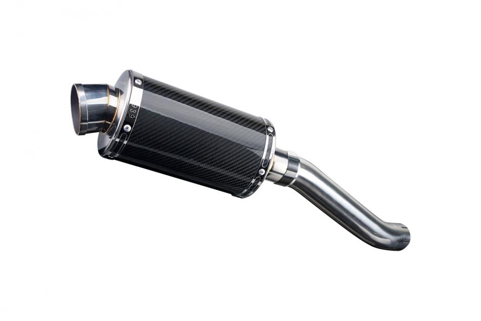 KAWASAKI ZX10R Ninja 2004-2005 Echappement Silencieux 225mm Ovale Carbone PISTE