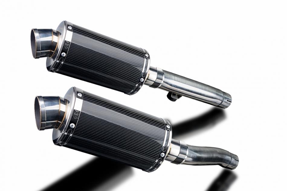 TRIUMPH Trident Sprint 900 1994-97 Echappement Silencieux 225 OvaleCarbone PISTE