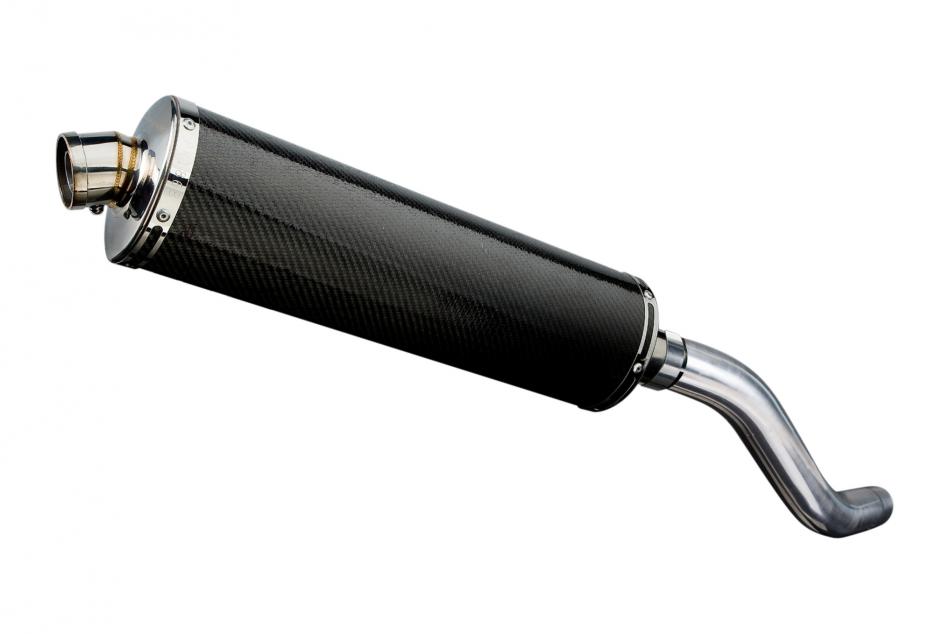 KAWASAKI Z800 2013-2016 Echappement Silencieux 450mm Ovale Carbone